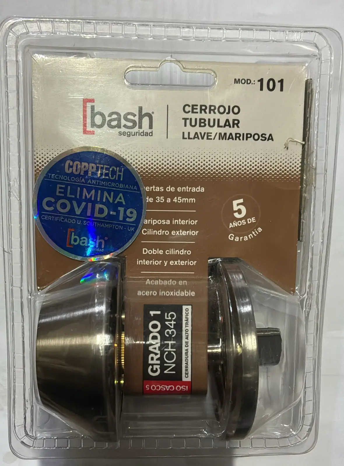 Cerrojo Tubular
