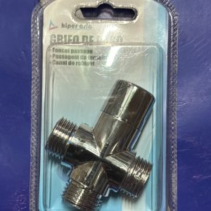 Llave de paso cruzado he
