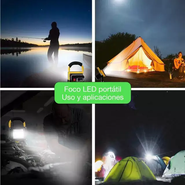 Foco recargable 10w drl - Imagen 2