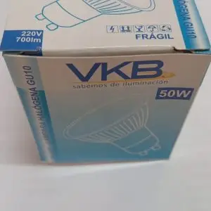 Ampolleta halogena 50w gu10