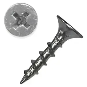 Tornillo 6x3/4" Drywall punta fina 100 un