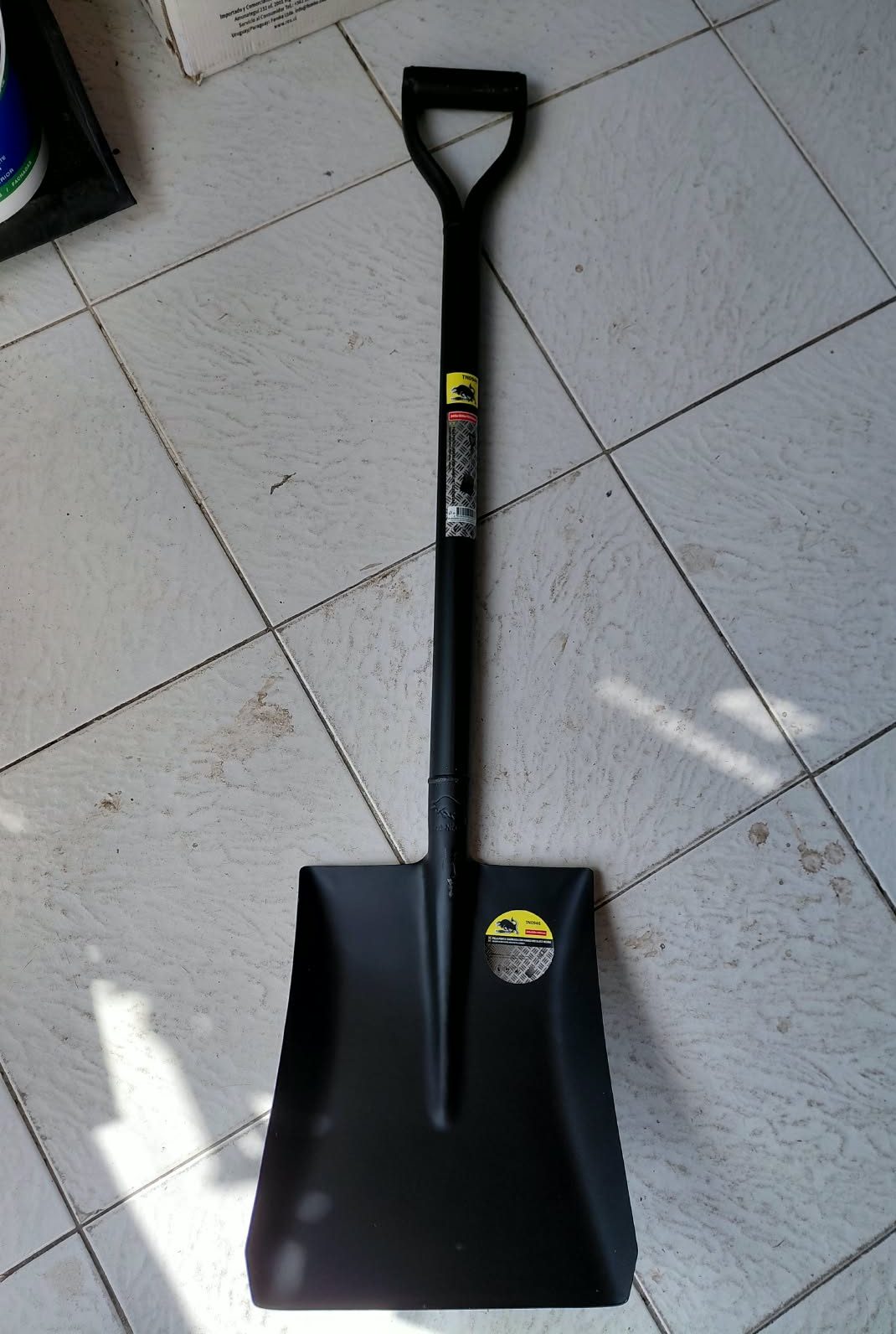 Pala cuadrada